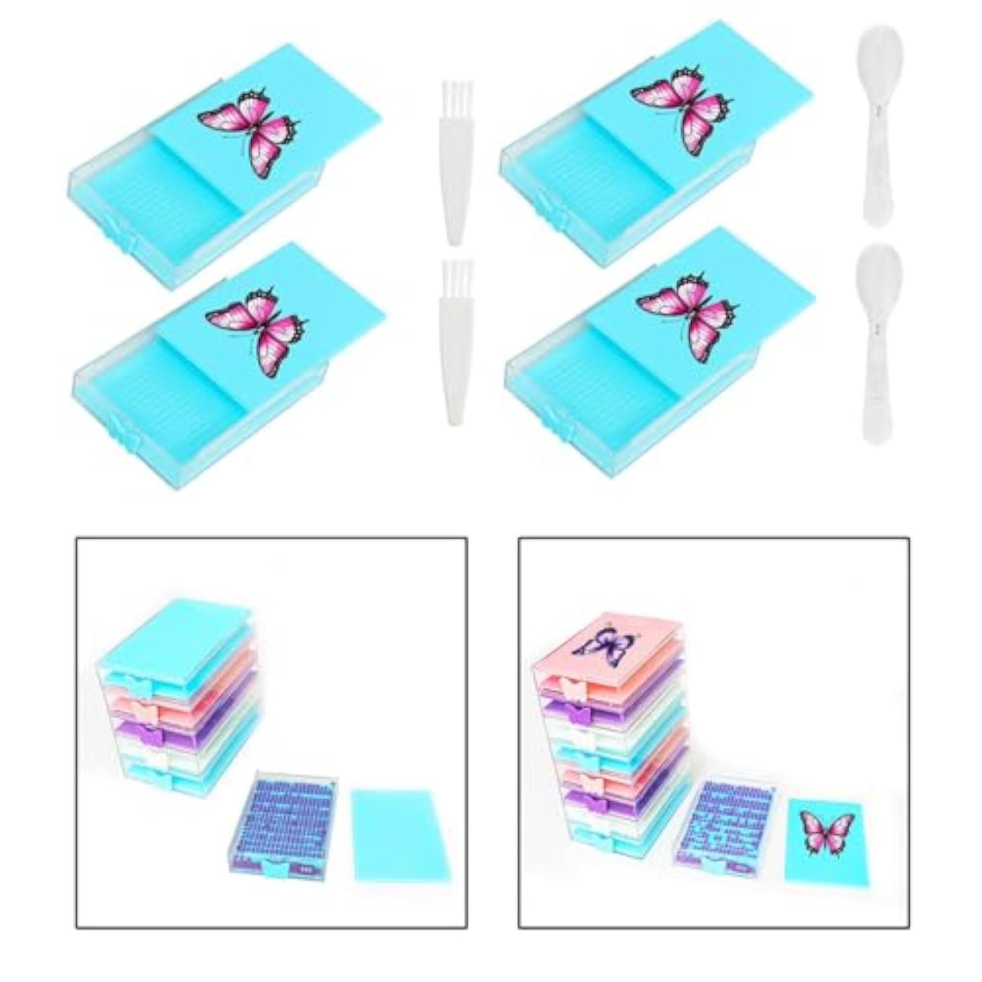 4Pcs Big Drill Plate Tool, DIY Art Crafts Organizer